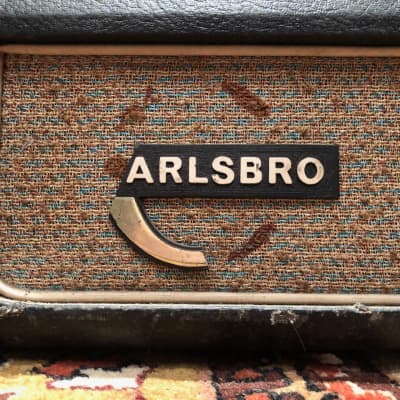 Vintage 1960s Carlsbro Sound CS40-60 PA MK1 EL34 Valve Amplifier Lay Down Trans image 2