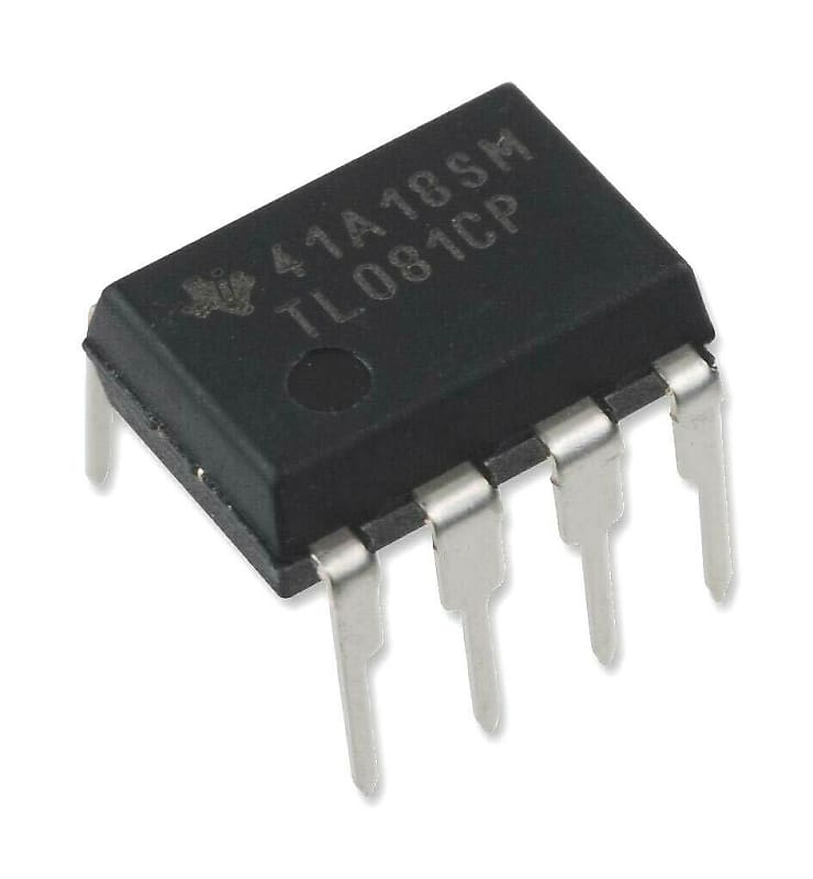 Juried Engineering TL081IP TL081 High Slew Rate JFET-Input Operational Amplifier Op-Amp IC Breadboard-Friendly DIP-8 (1 Piece