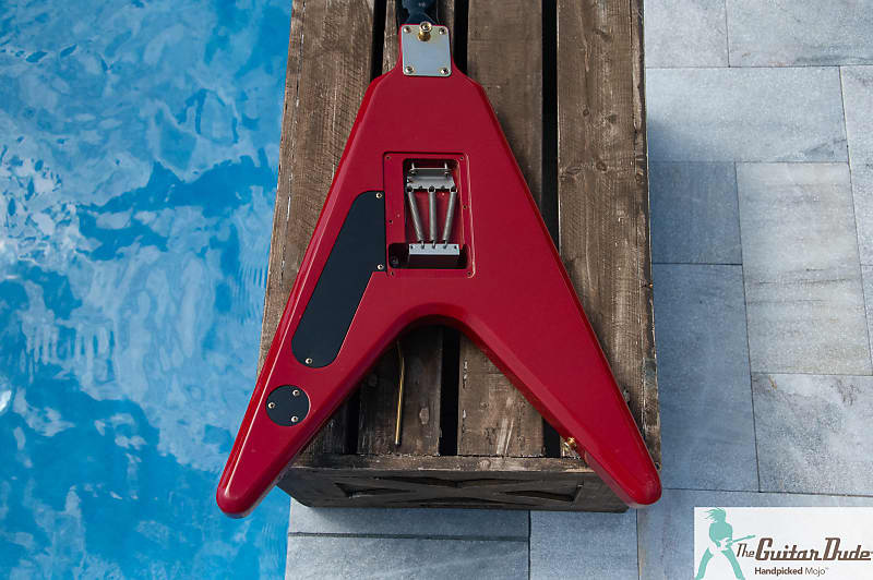 1984 Greco Device MTV-80 Flying V - Made in Japan - Dry-H | Reverb