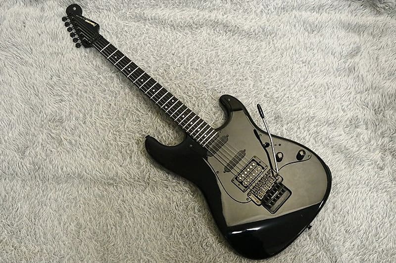 Vintage 1990's made Fernandes FST-60 The Function All Black