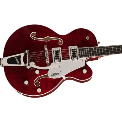 Gretsch G5420T Electromatic Classic Hollow Body Single-Cut Bigsby Electric Guitar, Walnut Stain image 4