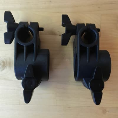 NEW- 2X Alesis SURGE/COMMAND Electronic Drum Rack Mount Clamps - 1.5 Inch - 102370013-A Black image 3
