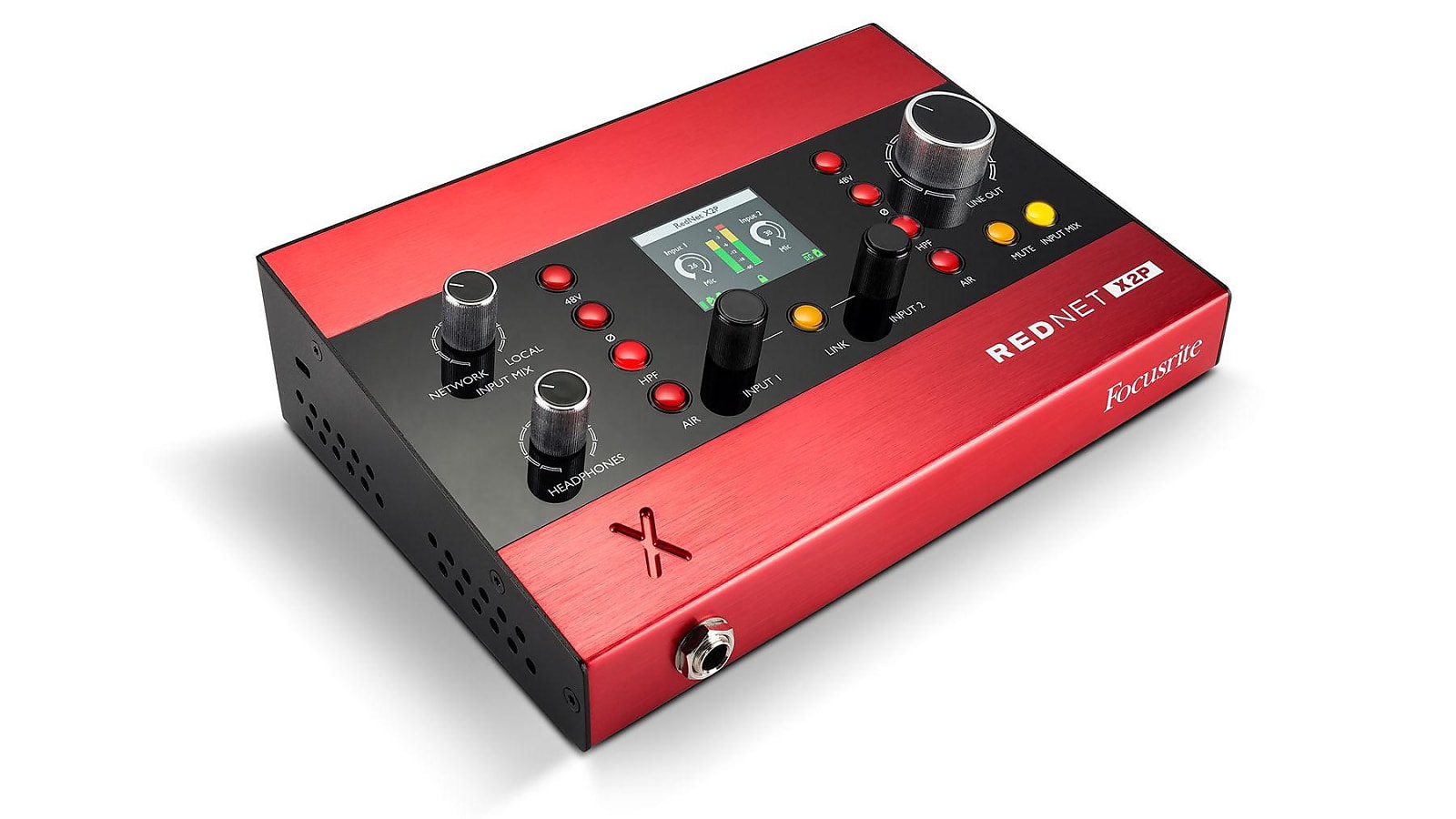 Focusrite X2P Dante Audio Interface Reverb