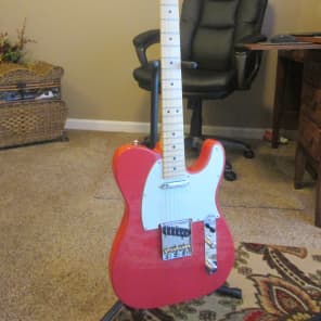 Mint Cond, Limited Run Fiesta Red American Special Telecaster, Perfect! image 1
