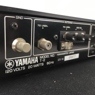 Yamaha T-2 Natural Sound Tuner image 9