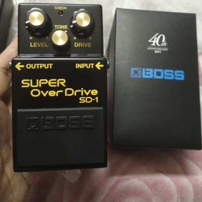 Boss SD-1 40th Anniversary Limited Edition Super Overdrive