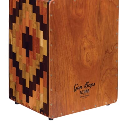 Gon Bops Alex Acuna Special Edition Cajon with Carrying Bag image 1