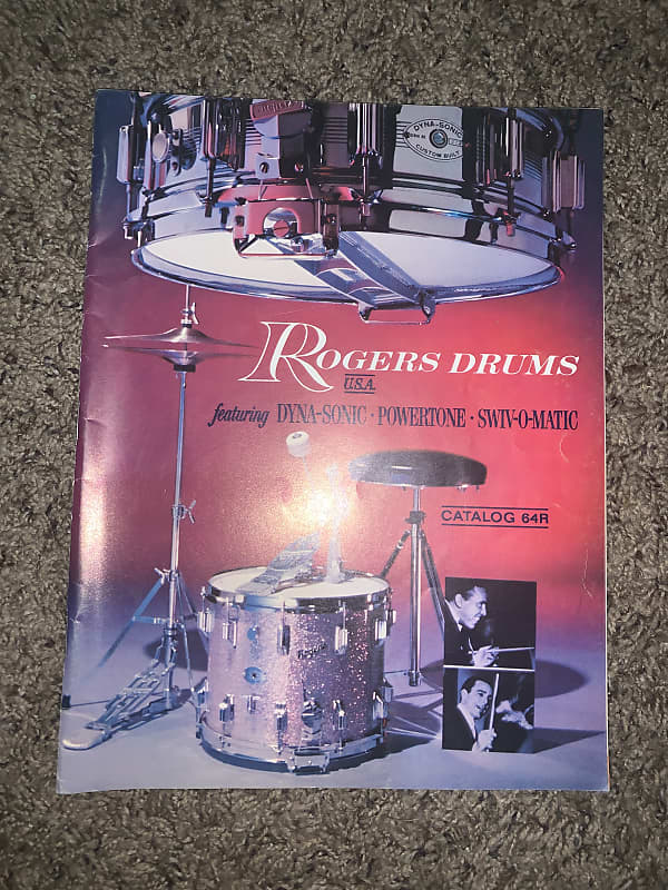 Rogers Vintage Rogers 1964 drum Catalog Reverb