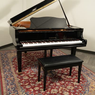 Yamaha 5'3" GC1 Grand Piano | Polished Ebony | SN: 6083757 image 3