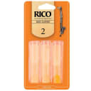Rico Bb Bass Clarinet Reeds, Strength 2, Box of 3