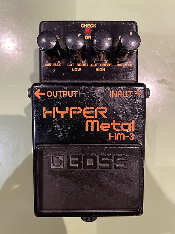 Boss HM-3 Hyper Metal Distortion Pedal | Reverb UK