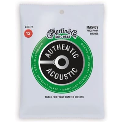 Martin Authentic Acoustic Marquis 80/20 Light Phosphor Bronze Guitar Strings .013-.056