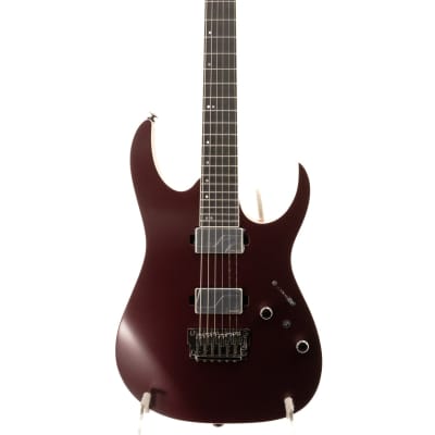 Ibanez Prestige RG5121 6-String Electric Guitar - Burgundy Metallic Flat - Ser. F2207472 image 5