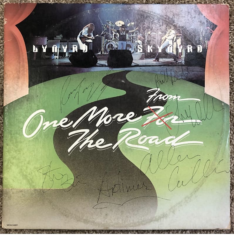 Lynyrd Skynyrd Lynyrd Skynyrd autographed one more from the