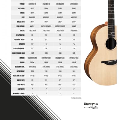 Sheeran by Lowden S-03 Cedar/Rosewood Cutaway Guitar w/ LR Baggs Pickup (PRE ORDER) image 2