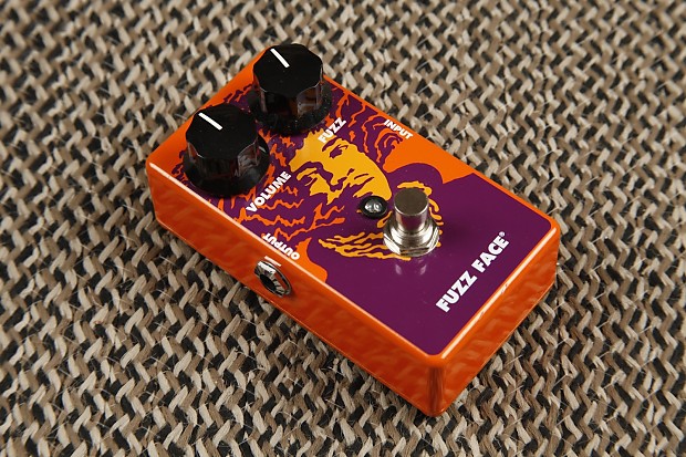 Fuzz Face by Jim Dunlop Jimi Hendrix 70th Anniversary Pedal