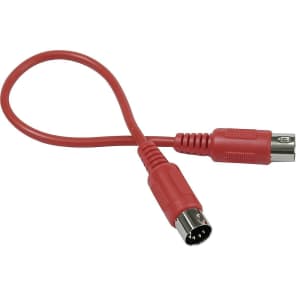 Hosa MID-310RD 5-Pin MIDI Cable - 10'