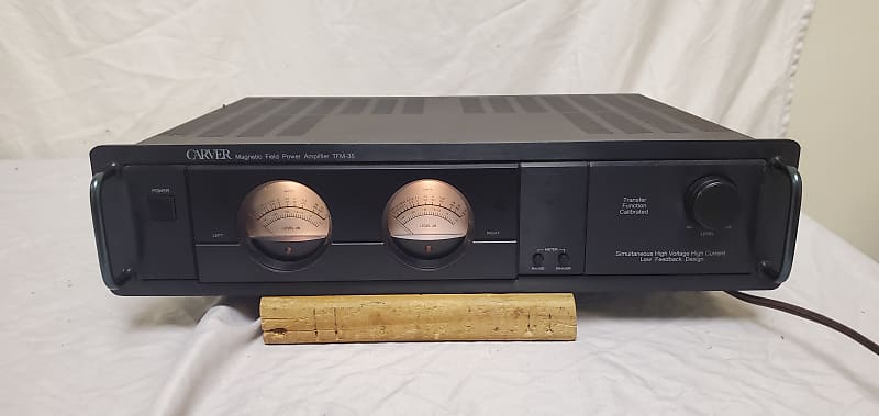 CARVER TFM-35 Magnetic Field Power Amplifier w/ rack handles | Reverb