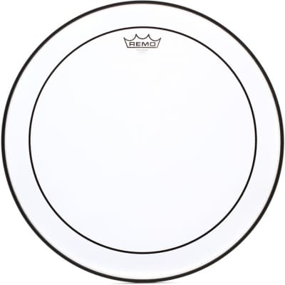Remo Pinstripe Clear Drumhead -18 inch image 1