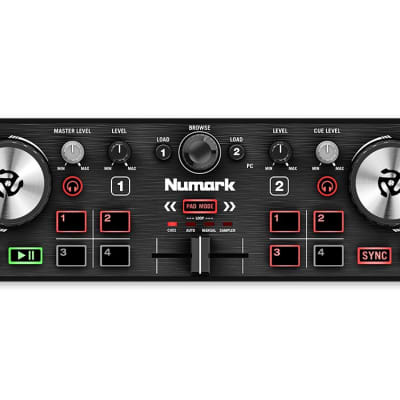  Numark DJ2GO2 Touch – Compact 2 Deck USB DJ Controller