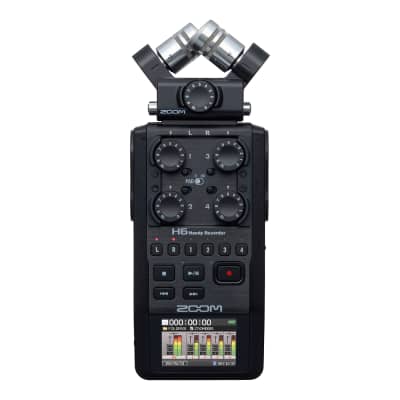Zoom H6 Black Handy Portable Field Recorder for Filmmaking or Podcasting image 7