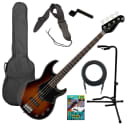 Yamaha BB434 Electric Bass Guitar - Brown Sunburst BASS ESSENTIALS BUNDLE