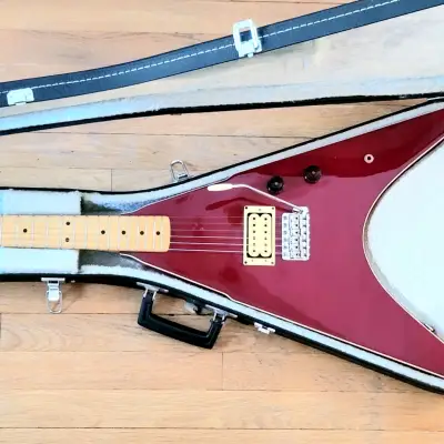 Rare Ibanez RR-150 Rocket Roll X Series MIJ Single Pickup w/ Original HSC Red image 5
