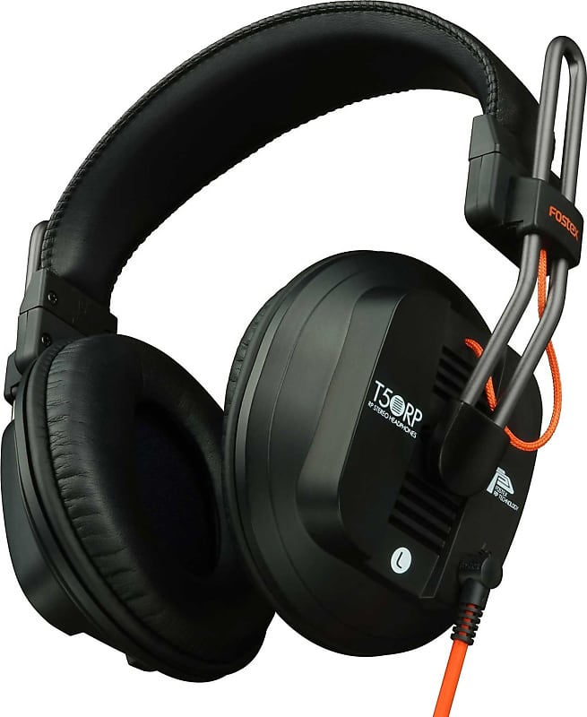 Fostex T50RPmk3 Stereo Semi-Open Headphones, Black image 1