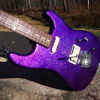 Strings & Things St. Blues  Eliminator II 1985 Purple Sparkle.   Special.  RARE. image 18