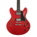 Eastman T386 Thinline Semi-Hollow Guitar - Red