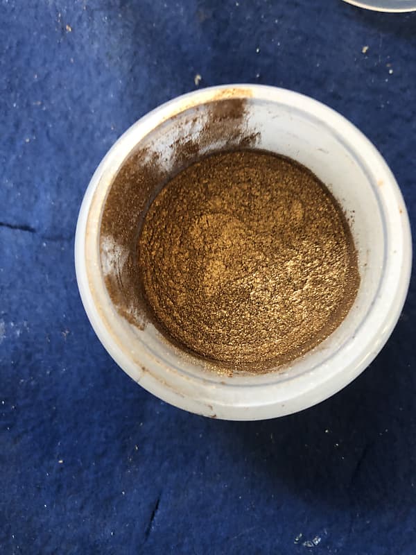 Crescent Bronze 256 Greengold Goldtop powder used by Gibson Reverb