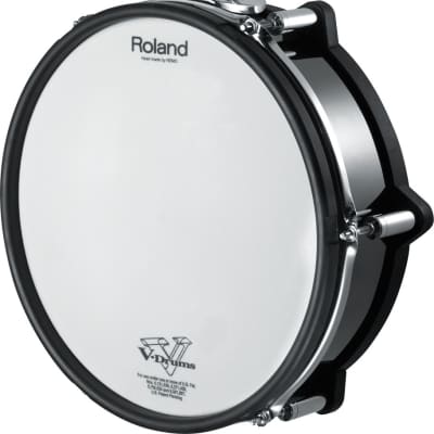 Roland PD-128-BC V-Pad 12" Dual Trigger Mesh Drum Pad - Black Chrome image 1