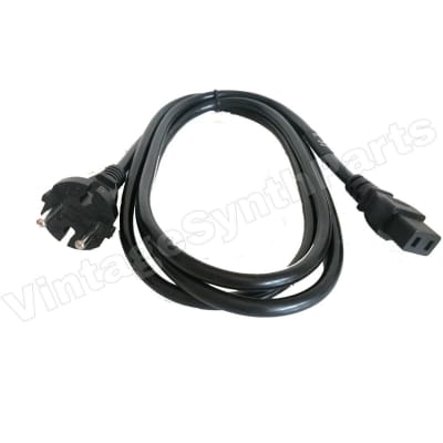 Power Cable 2 Pins 2 Meters for Roland D10, D20, D50, MKS 10, 20, 30, 70, 80, Juno 106