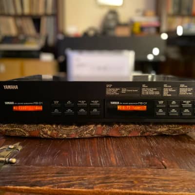 Dual Yamaha FB-01s with rare Yamaha RFB01 2U shelf