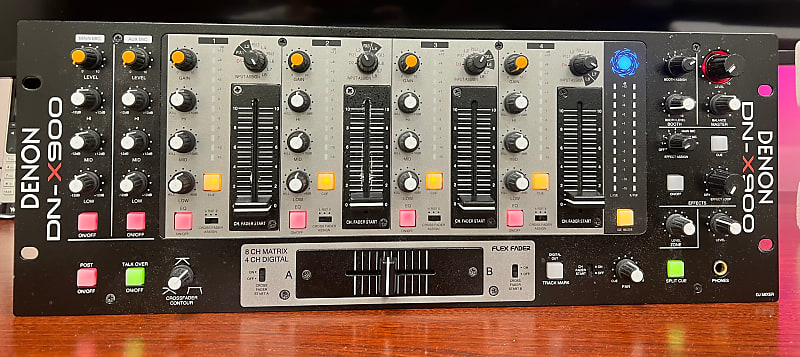 Denon DJ DN-X900 Four Channel Professional DJ Mixer with 24