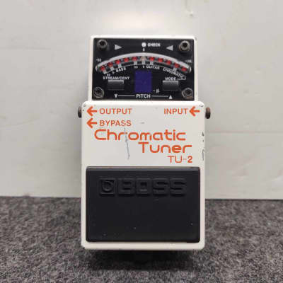 Boss TU-2 Chromatic Tuner (Dark Gray Label) 1998 - 2009 - White image 1