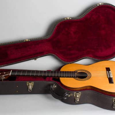 Nicholas P. Ioannou  Classical Guitar (1992), black hard shell case. image 12
