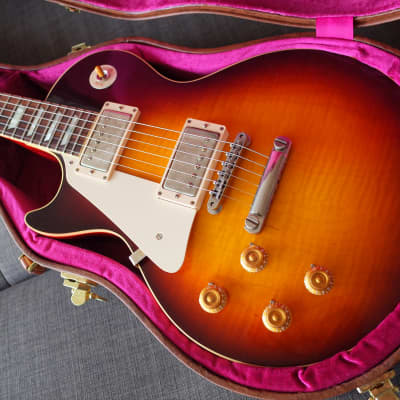 Gibson Custom Shop Standard Historic Les Paul '58  Faded Tobacco VOS Lefthand (Very light!) image 7