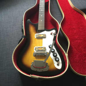 Vintage Silvertone 1477 Bobkat with Roller Bridge | Reverb Vintage Silvertone 1477 Bobkat with Roller Bridge | Reverb
