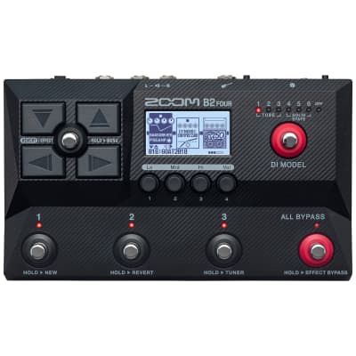 Reverb.com listing, price, conditions, and images for zoom-b2-four-bass-multi-effects-processor