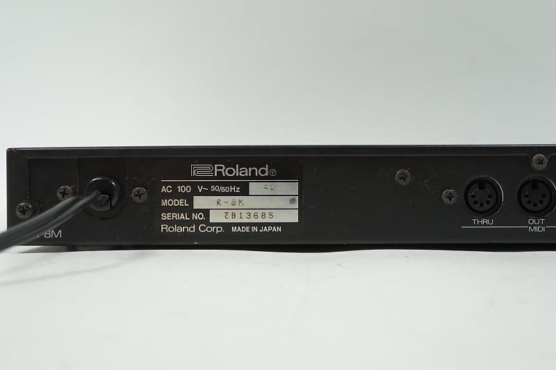 [SALE Ends May 27] Roland R-8M Total Percussion Sound Module Rack Mount R8  Human Rhythm Composer Drum Machine