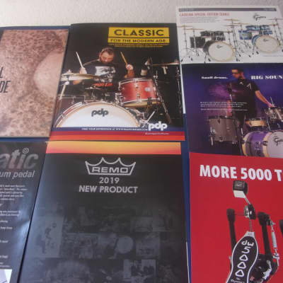 NAMM 2019 Catalogs + Promo Sheets Lot Remo DW Istambul