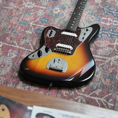 1998 Fender Japan “Order” JG66 Jaguar Left-Handed Sunburst, CIJ, Limited, Offset image 2
