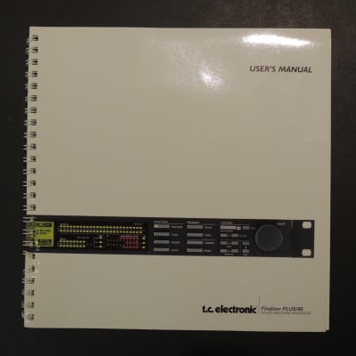 T.C. Electronic Finalizer Plus/96 User's Manual [Three Wave Music] image 1