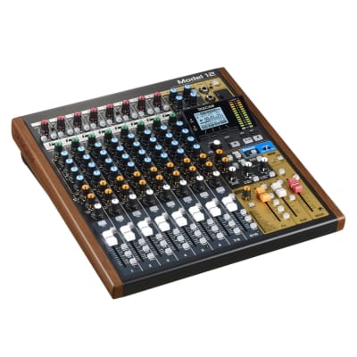 TASCAM MODEL 12 All-in-One Mixing Studio: Mixer/Interface/Recorder with USB & Bluetooth image 3