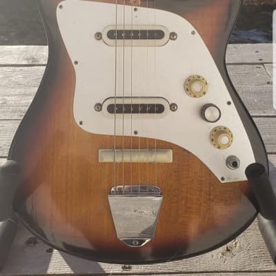 Kent (Guyatone) Polaris II Sunburst Guitar 1966 Japan for sale