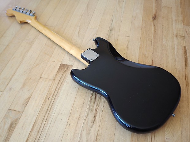 FERNANDES Mustang type SAMPLE BODY ムスタング 1980s Fernandes Mustang FMT-50 Offset Electric Guitar Black