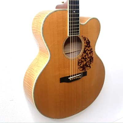 Triggs Acoustic Jumbo Cutaway 2010 - Blonde Flame Maple for sale