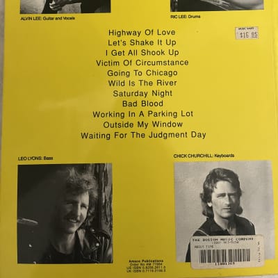 Ten Years After - About Time - Guitar Tab / Tablature Book Alvin Lee image 2