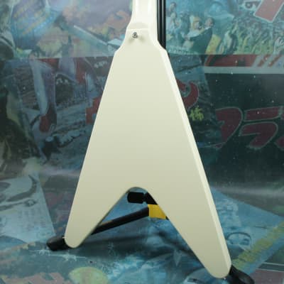 Edwards Flying V E-FV 120 2000's Vintage White MIJ ESP Japan